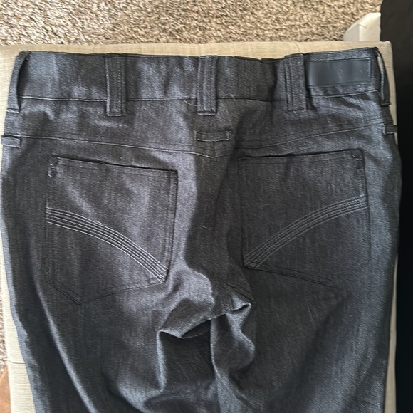 Empyre Black Denim Snowboarding Ski Pants Women’s Sz M - Picture 9 of 11